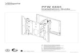 PFW 6885 Installation Guide...PFW 6885 Page 2 | Europe +31 (0)40 26 47 400 Maximum Flat Panel Weight: 100 lb. / 45.35 kg. Installation Guide Installationsanleitung, Guía de Instalacíon,