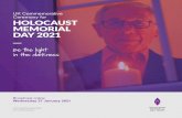 UK Commemorative Ceremony for HOLOCAUST MEMORIAL DAY … · Chief Rabbi Ephraim Mirvis of the United Hebrew Congregations of the Commonwealth Senior Imam Qari Asim MBE, . Holocaust