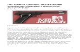 Iver Johnson Trailsman TM22PB Manual Disassembly/Reassembly Instructions …u18b.com/wp-content/uploads/2018/05/Iver_Johnson_Trails... · 2018. 5. 29. · Norinco M93 Sportsman Colt