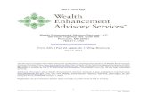 Wealth Enhancement Advisory Services, LLC 505 North ......Wealth Enhancement Advisory Services, LLC ADV Part 2A Appendix 1 Disclosure Brochure Rev. 01/2021 Item 2 – Material Changes