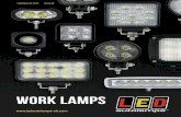 work lamps - AES Supplies Ireland Ltdaessupplies.ie/files/LED-WORK-LAMPS-CATALOGUE-ISSUE-02.pdf · 2019. 3. 20. · aspects of the business, LED Autolamps are certified to ISO9001:20015,