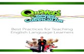 Best Practices for Teaching English Language Learners...3 BEST PRACTICES FOR TEACHING ENGLISH LANGUAGE LEARNERS 2. Closed Captioning Short segments of video content are used throughout