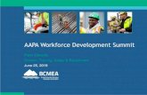 AAPA Workforce Development Summit...PEDESTAL CRANE • Cost of approximately $1.5M CAD for Liebherr ship’s pedestal crane modified for land-based training. • Reduced ship-based