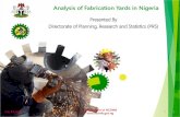 Analysis of Fabrication Yards in Nigeria -Fabrication... · 2020. 5. 7. · 1. The total fabrication scope on Egina project is 82,183.0 Tonnes 2. Total executed NC is 54,667.37 Tonnes