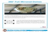 SDM Full Mirrored Domes - Cisco-Eagle 360آ° Full Mirrored Domes The 360آ° Full Mirrored Dome is the