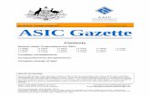 No. A037/11, Tuesday, 10 May 2011 Published by ASIC ASIC … · 2011. 5. 9. · a037/11, tuesday, 10 may 2011 ... algra transport pty ltd 083 769 617 allica pty. ltd. 004 171 215