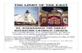 THE BYZANTINE LANTERN · 2014. 4. 7. · THE Light of the East St. Athanasius the Great Byzantine Catholic Church 1117 South Blaine Ave. Indianapolis, IN 46221 Website: Email: sabcc@indy.rr.com