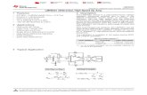 LMH6551 Differential, High-Speed Op Amp datasheet (Rev. D) · 2021. 1. 13. · SNOSAK7D –FEBRUARY 2005–REVISED JANUARY 2015 LMH6551 Differential, High-Speed Op Amp 1 Features