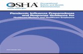 OSHA 3328 PANDEMIC HEALTHCARE...2009 2 OccupationalSafetyand HealthAdministration This document is not a standard or regulation, and it creates no new legal obligations. Likewise,