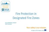Fire Protection in Designated Fire Zones...Fire Protection in Designated Fire Zones Name Title Anne GUISEN/Marc LOCQUET EASA Powerplant Rotorcraft & VTOL Symposium VIRTUAL EVENT 12th