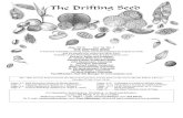 May, 2010 Vol. 16, No. 1 THE DRIFTING SEED A triannual ...May, 2010 Vol. 16, No. 1 THE DRIFTING SEED A triannual newsletter covering seeds and fruits dispersed by tropical currents