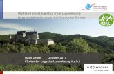 Luxembourg Logistics Cluster - House of Entrepreneurship · 2017. 12. 11. · • Airfreight Findel airport • Riverport Mertert • Freeport Findel 800 Companies Many international