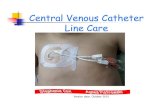 Central Venous Catheter Line Care - BC Children's Hospital Octobe… · Central Venous Catheter Line Care. 2. Emergency CVC Line Care page 4. Dressing Change page 5. Heparin Locking