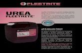 FIHA FLEETRITE UREA - International RefaccionesUREA / DEF Es una solución acuosa de atta pureza, utilizada en motores diesel FLEETRITE equlpados con de Reducciðn Catalitica Selectiva