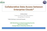 Collaborative Data Access between Enterprise Clouds*csis.gmu.edu/albanese/events/march-2013-cloud-security... · 2013. 3. 19. · Collaborative Data Access between Enterprise Clouds*