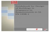 BC3-2013 - Guidebook for Design of Buildings in Singapore to Requirements in SS EN 1998-1 · 2020. 5. 12. · 3.1 The earthquake ground motion in Singapore is represented by the horizontal