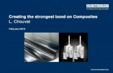 Creating the strongest bond on Composites - Lindberg & Lund …...•Araldite® AW 4510 / Hardener HW 4511-1 Flame Retardant Adhesive (UL94 V-0 / EN 45545-2 HL3) •Araldite ® 2033
