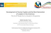 The ELAP Model from a Student’s Perspective of Leaders in ... · CETYS Universidad, Mexicali Campus North American Center For Collaborative Development Conference 2018 Thursday