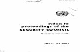 Welcome to Dag Hammarskjöld Library | United Nations | Dag … · 2019. 10. 24. · 3. All 7erbatlm records .,f meetiDgs of the Security CouncU appear fir.t ha provisional mim80lraphed