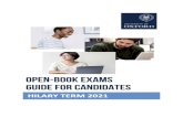 University of Oxford - Open-Book Exams Guide for Candidates · 2021. 1. 19. · Oxford SSO account, you will be required to use MFA to sit all online exams taking place on or after
