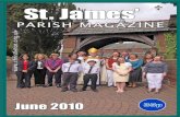 St. James’ - Christleton · 2011. 3. 22. · page 2 St. James’ Christleton Parish Magazine Tues 1 7.30 pm GAP Prayer meeting - Whitehaven Wed 2 10.45 am United Communion - followed