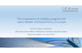 The importance of mobility programs for Labor Market and ...internacional.ipvc.pt/sites/default/files/The importance...Source: Erasmus Programme Guide, 2019 Erasmus+ Budget 2014-2020