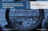 Maintaining Effective Security Eugenijus Šepetys During the … · 2019. 11. 25. · Ignalina NPP decommissioning activities are co-financed by the European Union General Information