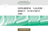 NEPOSREDNE NALO@BE / DIRECT INVESTMENT 2019 · 2020. 11. 3. · 6.1 Kazalci poslovanja tujih podjetij, v katerih imajo izvorno slovenski investitorji kontrolni delež 106 Financial