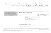 Document Technique d’Application Référence Avis Technique ... · Note : les dispositions du NF DTU 61.1 P4 sont applicables lorsque le système DUALIS EI dessert des appareils