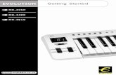 Gettin g Started - synthmanuals.com...Contents - MK-425C/449C/461C Getting Started 19 Evolution MK-425C/MK-449C/MK461C Getting Started My Evolution hardware suddenly stopped working