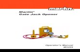 Martin Gate Jack Opener - Jamieson Equipment Co., Inc.catalog.jamiesonequipment.com/Asset/Martin Gate Jack Opener Manual JEC.pdf3 Spring Pin 5/16” x 1” M935 1 25 9/16” -18NC
