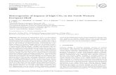 Biogeosciences Heterogeneity of impacts of high CO on the ......602 Y. Artioli et al.: Impacts of high CO2 on the North Western European Shelf – and on human society – e.g. up