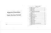 Regents Chemistry Topic Review Packetlafranca.weebly.com/uploads/9/4/3/0/94306395/chemistry...Regents Chemistry Topic Review Packet Name: I Table of Contents Topic 1: Matter, Its Properties