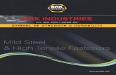 BRK Nuts and Bolts - High Tensile and Stainless Steel ... ISO.pdf · Standard Punched Washers Flat Machined Washers Spring Washers Repair Washers Load Indicating Washers Square Plate