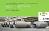 ENVIRONMENTAL PRODUCT DECLARATION ArcelorMittal …...essential characteristics according to EN 10025-1:2004- rolled products of structural steels - Part 1: General technical delivery