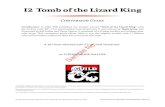 I2 Tomb of the Lizard King · 2018. 4. 28. · I2: Tomb of the Lizard King Introduction To use this conversion guide you will need a copy of “I2 Tomb of the Lizard King”, originally