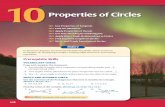 Properties of Circles - Mr. Boubev's Geometry Site · 2018. 10. 17. · Other animations for Chap Geometry at classzone.com In Chapter 10, you will apply the big ideas listed below