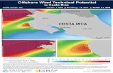 in Azerbaijan Offshore WindTechicl Potenial Technical … · 2020. 5. 13. · COSTA RICA Pacific Ocean Offshore Wind Technical Potential in Costa Rica within 200 kilometers Offshore