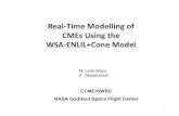 Real-Time Modelling of CMEs Using the WSA …...ENLIL Schematic Description 6 ENLIL model does not take into account the realistic complex magnetic field structure of the CME magnetic