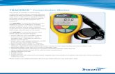 TRACERCO Contamination Monitor · 2014. 8. 19. · The TRACERCO™ Contamination Monitor offers several unique and important features:-• Intrinsic safety for use in potentially