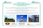 Wireless BROADBAND€¦ · BROADBAND Wide Range – Capacities, Frequencies and Applications Alliance offers a wide range of solutions from 1-10Gbps, 200MHz to 80GHz, Point to Point,