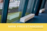 MINI FREESTANDING · Low-H²O technology cuts energy consumption without reducing output Designed to fit unobtrusively in front of glazed facades Versatile range of options available
