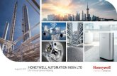 HONEYWELL AUTOMATION INDIA LTD · 2020. 11. 12. · automation • Field instrumentation and design • Building automation • Development and software eng. services • Project