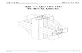 TMS 114 AND TMS 114T TECHNICAL MANUAL R Manual... · 2019. 7. 23. · AAMA 2605-05 - Voluntary Specification, Performance Requirements and Test Procedures for Superior Performing
