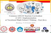 Common ASEAN Tourism Curriculum (CATC) Implementation ......D1.HFO.CL2.03 Provide accommodation services 3 PAR.HT-FO.004.02 Memelihara catatan keuangan tamu D1.HFO.CL2.04 Maintain