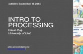 INTRO TO PROCESSINGmiriah/teaching/cs6630/lectures/L07-processing.pdf-Jacques Bertin. categorical 13-color is great for categorical quantities! distinguishability 14-only good at 6