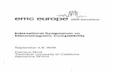 'EMC Europe ; 7 (Barcelona) : 2006.09.04-08' · 2008. 7. 15. · ModellingoftheIEC61000-4-4electrical fasttransientinjection clamp 97 F. Musolino. PolitecmcodiTorino, Italy F. Ron
