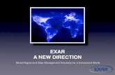 EXAR A NEW DIRECTION - Jefferies Group...Switches/Routers 20M $5.00 $100M Cisco, HP, Alcatel, Huawei MF Printers 10M $5.00 $50M HP, Canon, Konica, Minolta Servers 15M $10.00 $150M