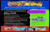 Boys & Grisl Cul bs Summer Adventures Program...G Boys & Grisl Cul bs Summer Adventures Program AGES: 4–13 DATES: June 17 – August 9 (Closed July 4), 8 weeksREGISTRATION FEE: $10,