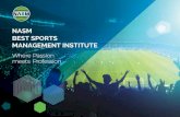 NASM BEST SPORTS MANAGEMENT INSTITUTE Brochure - Web Version.pdfMotoGP and the Pro Kabaddi League have grown in popularity, with the Pro Kabaddi League having been watched by over